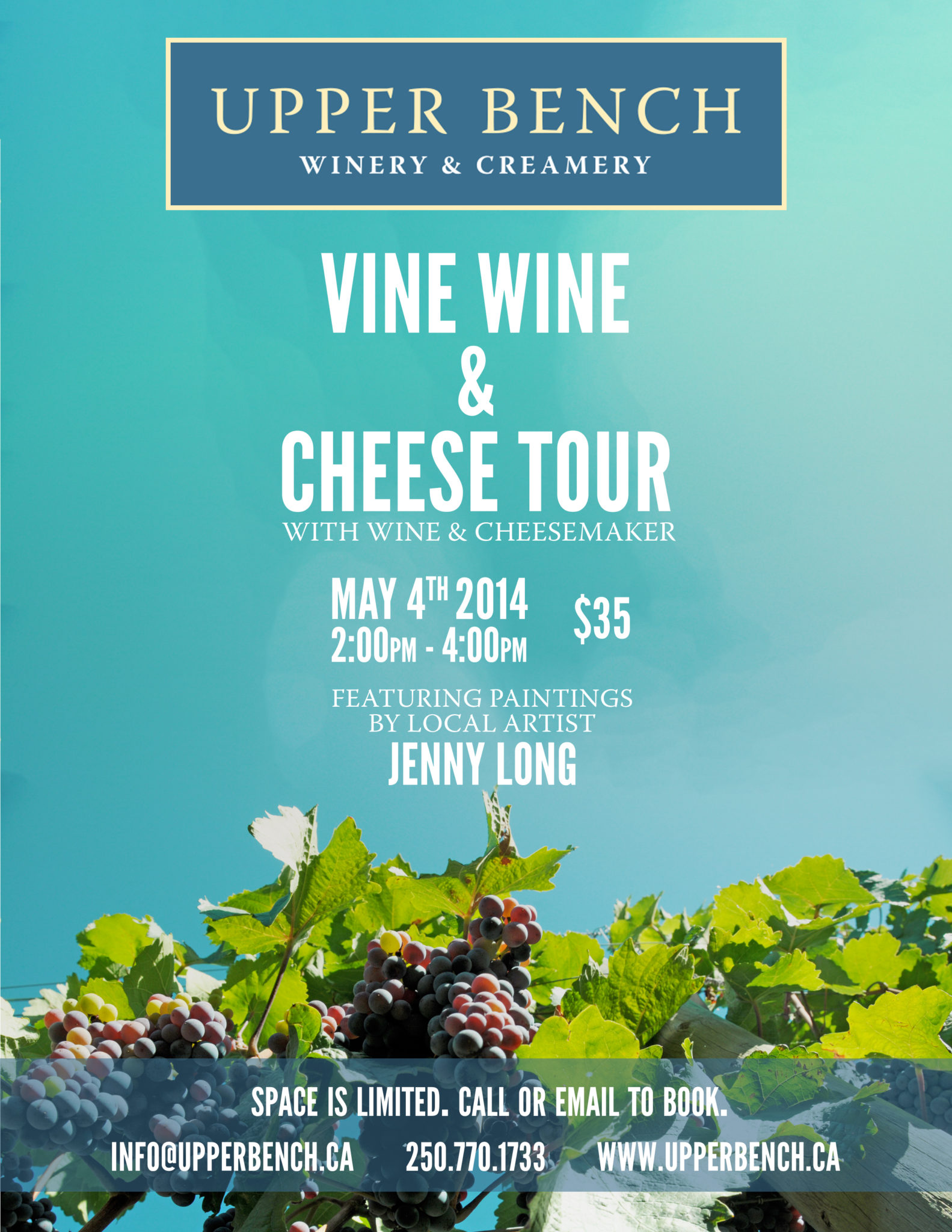 Vine, Wine & Cheese Tour